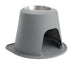 WeatherTech Single High Pet Feeding System, Stainless Steel - WTD58 - Dark Grey - 14" High, 96 oz - 29