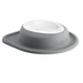 WeatherTech Single Low Pet Feeding System, Plastic Bowl - WTD4D - Dark Grey - 32 oz - 9