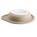 WeatherTech Single Low Pet Feeding System, Plastic Bowl - WTD4F - Tan - 32 oz - 11