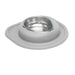 WeatherTech Single Low Pet Feeding System, Stainless Steel - WTD5G - Light Grey - 16 oz - 22