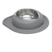 WeatherTech Single Low Pet Feeding System, Stainless Steel - WTD5J - Dark Grey - 32 oz - 26