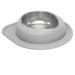 WeatherTech Single Low Pet Feeding System, Stainless Steel - WTD5N - Light Grey - 64 oz - 16