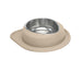 WeatherTech Single Low Pet Feeding System, Stainless Steel - WTD5S - Tan - 96 oz - 34
