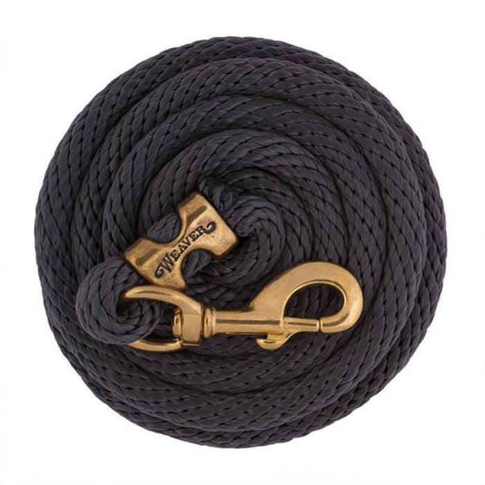 Weaver 10' Solid Poly Lead Rope with Bolt Snap - W2AE4 - Graphite - 11