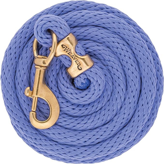 Weaver 10' Solid Poly Lead Rope with Bolt Snap - W2AE9 - Purple - 7