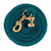 Weaver 10' Solid Poly Lead Rope with Bolt Snap - W2AEA - Teal - 8