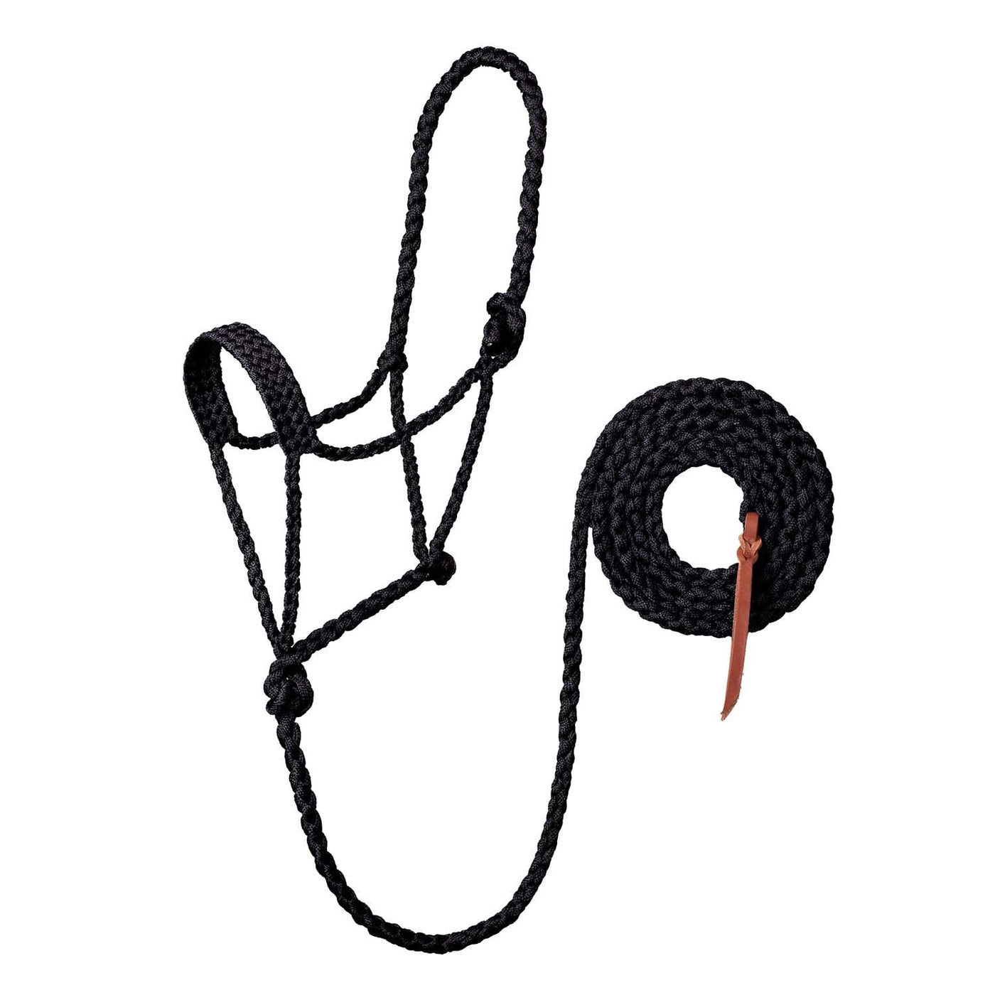 Braided Rope Halter Weaver Braided Poly Rope Halter for Horses — Jeffers