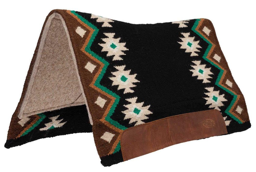 Weaver Flex Contour Wool Blend Felt Saddle Pad, Rio - Jeffers - Horse Supplies > Horse Tack > Saddle Pads & Blankets