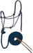Weaver Leather Diamond Braid Rope Halter with Lead - W2AEE - Navy/Dark Red/White - 9
