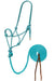 Weaver Leather Diamond Braid Rope Halter with Lead - W2AEJ - Turquoise/Brown/Tan - 10