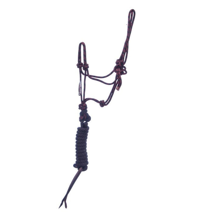 Weaver Leather Diamond Braid Rope Halter with Lead - Jeffers - Horse Supplies > Horse Tack > Horse Halters