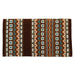 Weaver New Zealand Wool Show Saddle Blanket for Horses, 6 lbs - WLCQQ - Chestnut, Buckskin & Turquoise - 6 lb - 34" x 38" - 3
