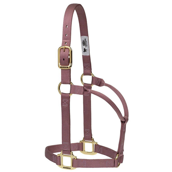 Weaver Original Nylon Horse Halter - W2AF3 - Mauve - Small - 13