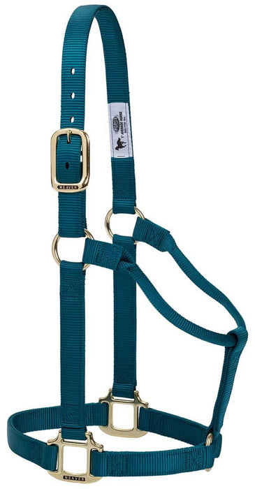 Weaver Leather Original Non-Adjustable Nylon Horse Halter - Blue, Large - Tack & Saddles | Weaver Leather | C-A-L Ranch Weaver Leather Original Non-Adjustable Nylon Horse Halter - Blue, Large - Tack & Saddles | Weaver Leather | C-A-L Ranch