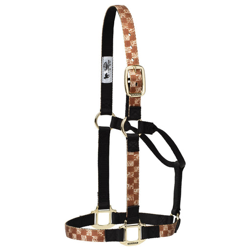 Weaver Patterned Nylon Overlay Halter for Horses - WLCP3 - Checkerboard - Small - 13