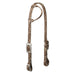 Weaver Patterned Nylon Sliding Ear Headstall for Horses - WLC7X - Leopard - 1
