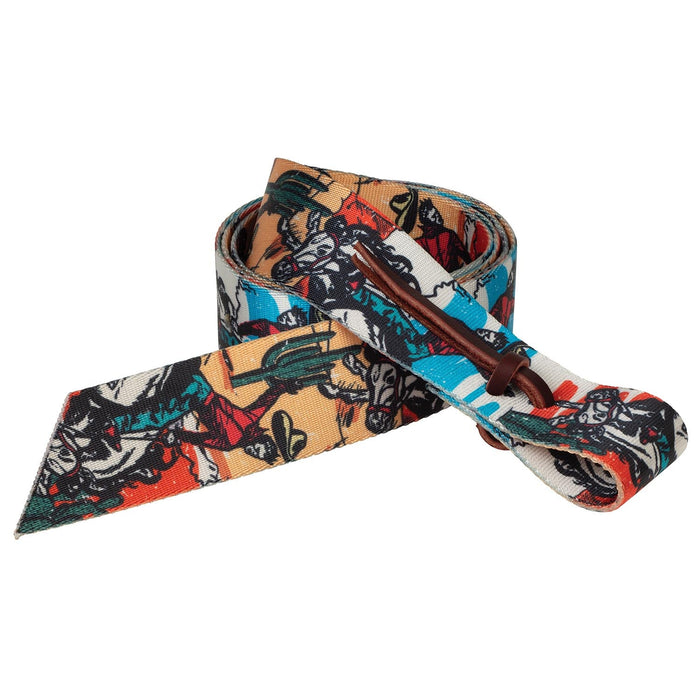 Weaver Patterned Tie Strap, 60" - WLC9X - Bucking Bronc - 8