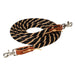 Weaver Poly Roper Rein for Horses - WLC8A - Black & Tan - 5/8" x 8' - 1