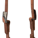 Weaver ProTack Copper Flower Sliding Ear Headstall - WLCHQ - Russet - Horse - 4