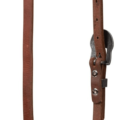 Weaver ProTack Thunderbird Split Ear Headstall - WLCHV - Russet - Horse - 4