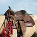 Weaver Synergy Contoured Steam Pressed 100% Merino Wool Felt Performance Saddle Pad - WLCQE - Chocolate - 32" x 34" - 2