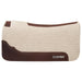 Weaver Synergy Contoured Steam Pressed 100% Merino Wool Felt Performance Saddle Pad - WLCQF - Natural - 32" x 34" - 6