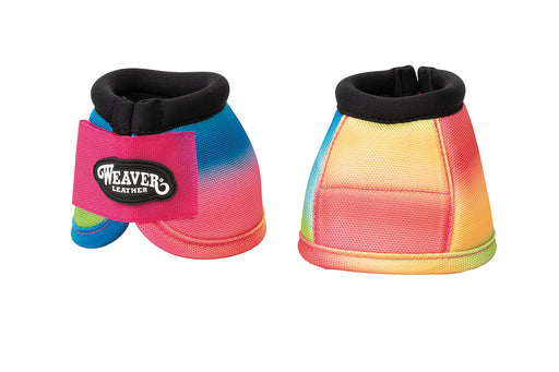 Weaver Ballistic No-Turn Bell Boots, Large - Rainbow  