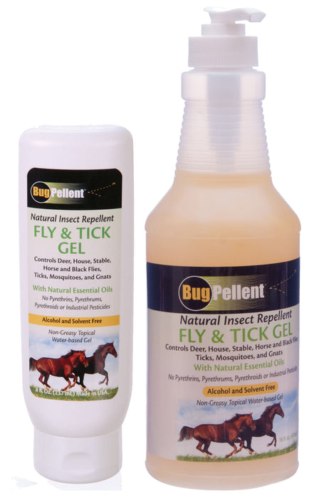 BugPellent Natural Fly & Tick Gel - 16 oz BugPellent Gel  