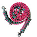 WhinneyWear Hand Braided Reins, 8' - Jeffers - Horse Supplies > Horse Tack > Reins