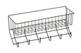 Wire 6 - Hook Tack Rack with Basket - Jeffers - Farm & Ranch Supplies > Stable Supplies