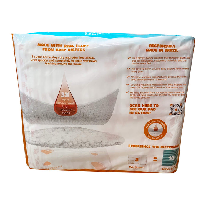 WizSmart Heavyweight Pads for Small Dogs & Puppies - 024PC-2196 - 23.5" x 22" - 50ct - 14