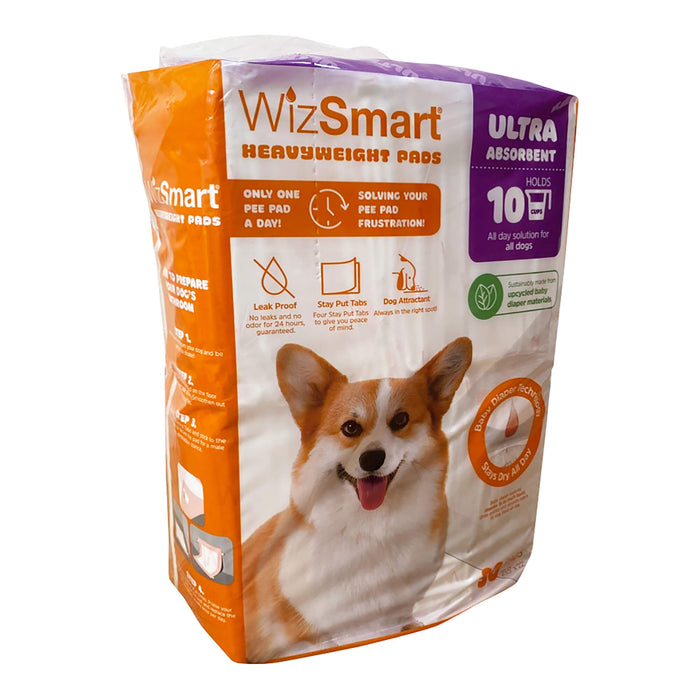 WizSmart Heavyweight Ultra Absorbent Pads for Dogs - 024PC-2103 - 30 ct - 23.5" x 22" - 17