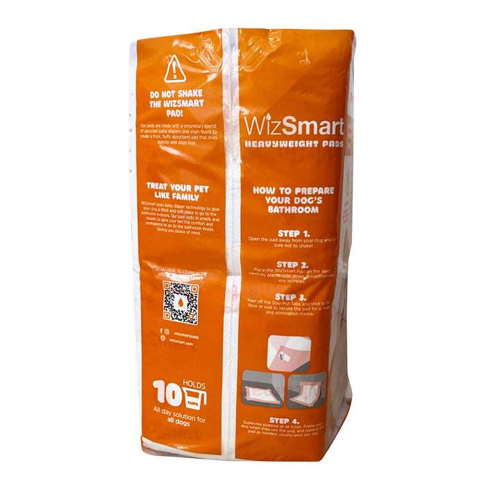 WizSmart Heavyweight Ultra Absorbent Pads for Dogs - 024PC-2240 - 24 ct - XL - 23.5" x 31.5" - 14