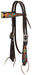 Turquoise Cross Navajo Arrow Browband Headstall -   