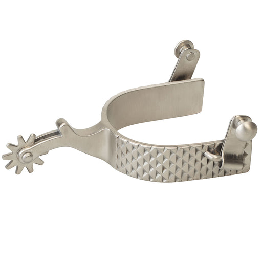 Weaver Men's Rasp Spurs - Stainless Steel  