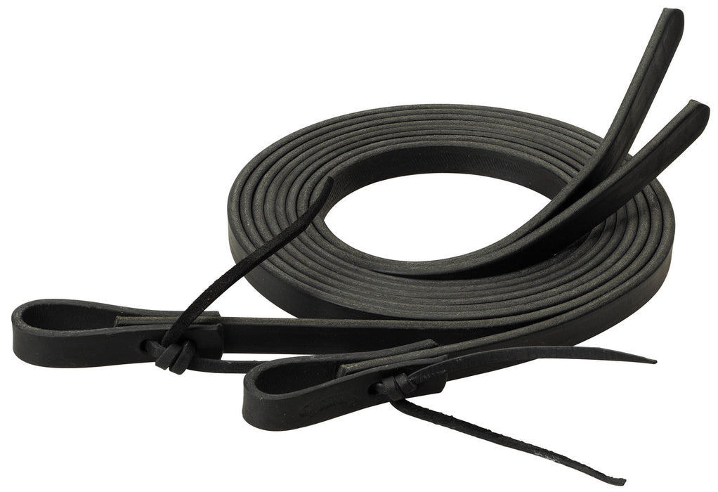 Weaver Black Latigo Split Reins -   