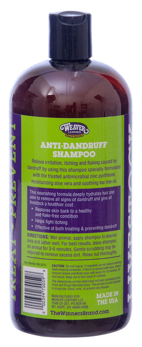 Anti-Dandruff Shampoo, All Livestock, quart -   