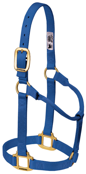 Weaver Original Nylon Horse Halter - Blue Large 