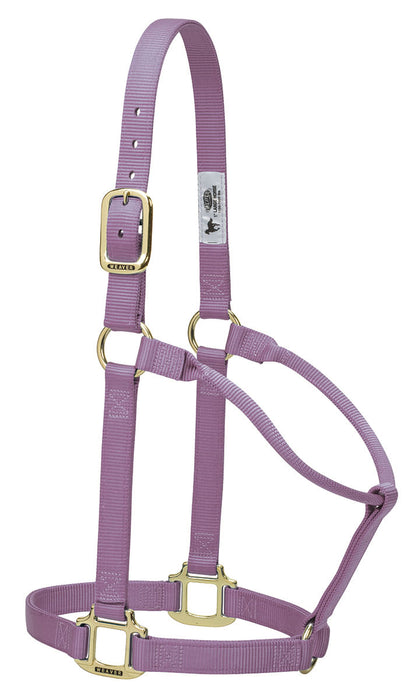 Weaver Original Nylon Horse Halter - Lavender Large 