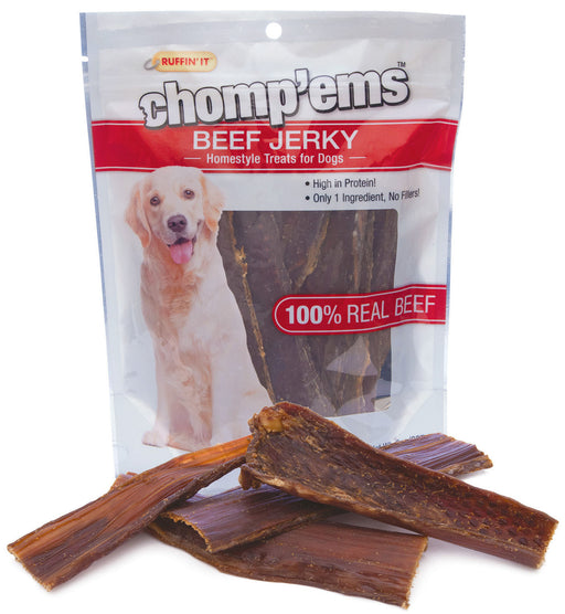 Chomp'ems Beef Jerky, 8 oz -   