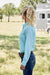 Women's VentTek Stretch Shirt, Aqua Check - Jeffers - Women > Women's Clothing > Women's Shirts