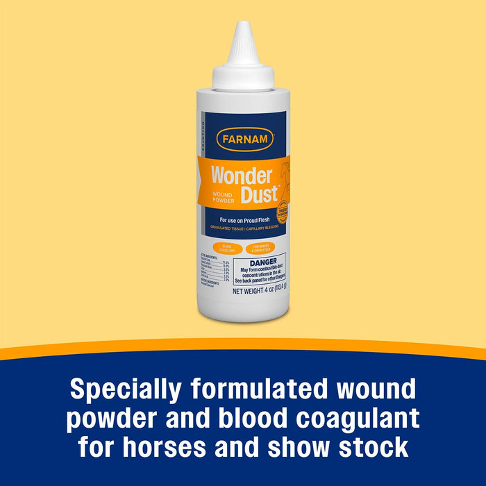 Wonder Dust Wound Powder & Blood Coagulant, 4 oz - FAD1 - 6