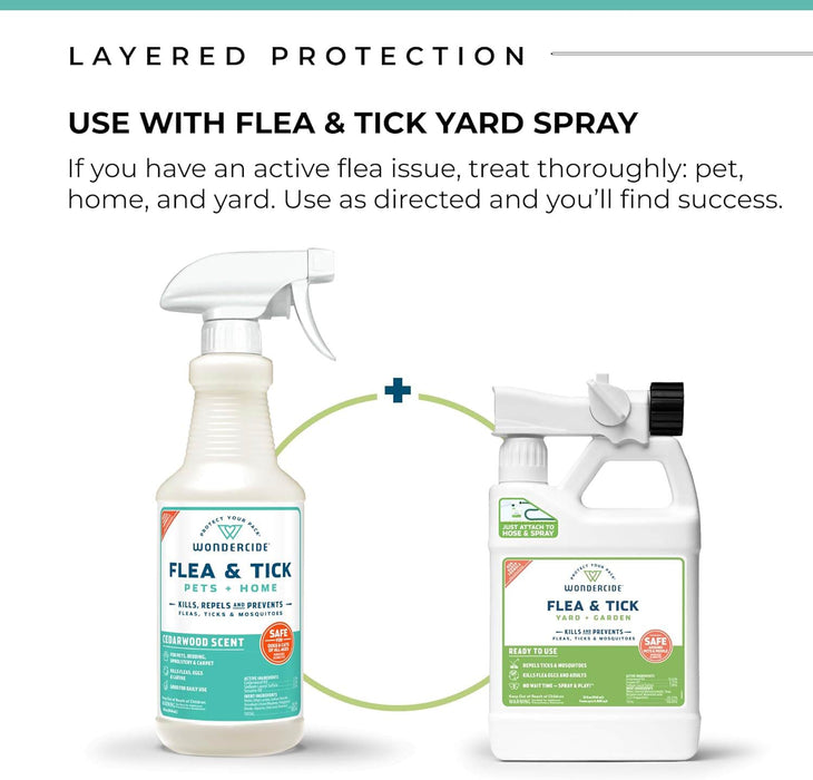 Wondercide Flea, Tick & Mosquito Control Spray for Pets + Home - WC214 - 32 oz. - Cedar - 8