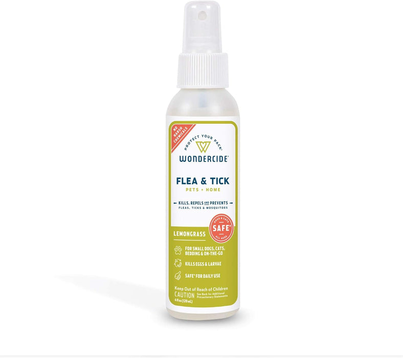 Wondercide Flea, Tick & Mosquito Control Spray for Pets + Home - WC216 - 4 oz. - Lemongrass - 13