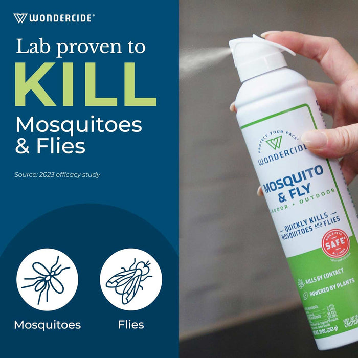 Wondercide Pet - Safe Mosquito & Fly Spray, 10 oz - WC222 - 10 oz. - 3