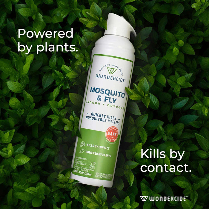 Wondercide Pet - Safe Mosquito & Fly Spray, 10 oz - WC222 - 10 oz. - 4