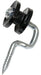 Wood Post Screw - In Corner Insulator, 4 pk - T8XB - White - 2