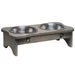 Wooden Modern Diner - Jeffers - Animal & Pet Supplies > Pet Bowls, Feeders & Waterers