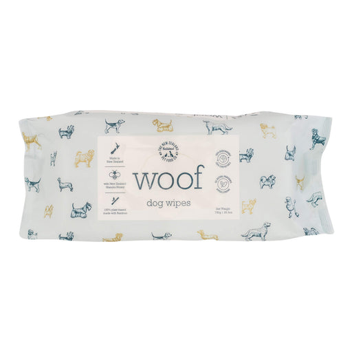 Woof Dog Wipes, Manuka Honey - 013NZ-WDW750MH - 26.5 oz - 80 Wipes - 1