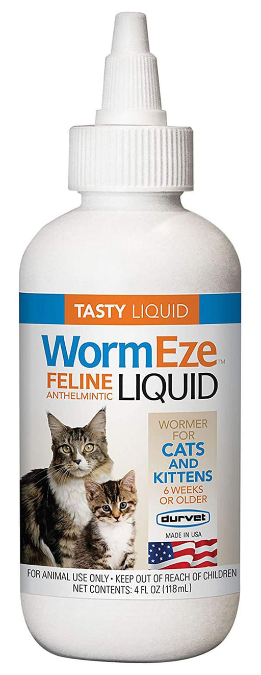 WormEze Feline Liquid, 4 oz - Jeffers - Animal Health & Wellness > Medicine